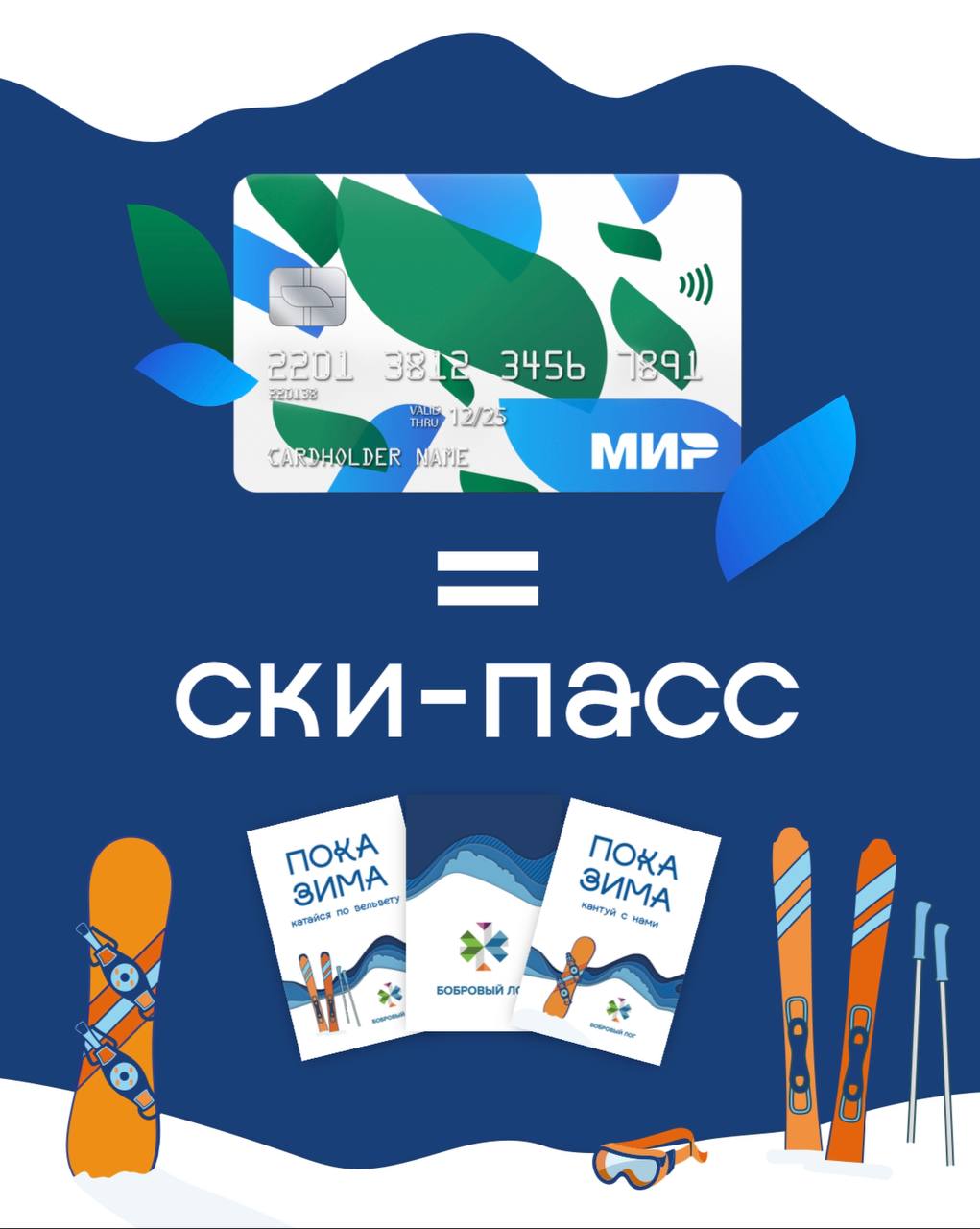 Sky pass карта